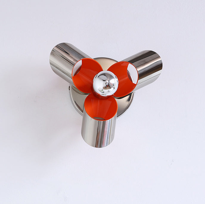 Creative Iron Diamond & Round 1-Light Wall Sconce Lamp