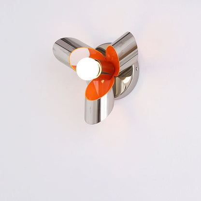 Creative Iron Diamond & Round 1-Light Wall Sconce Lamp