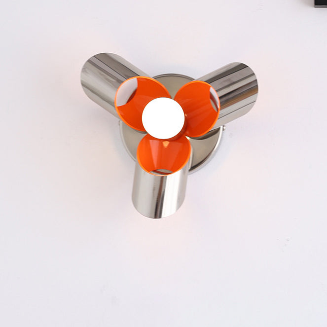 Creative Iron Diamond & Round 1-Light Wall Sconce Lamp