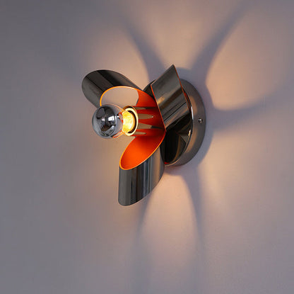 Creative Iron Diamond & Round 1-Light Wall Sconce Lamp