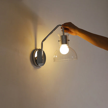 Deco Rod 1-Light Wall Sconce Lamp Bedroom & Living Room