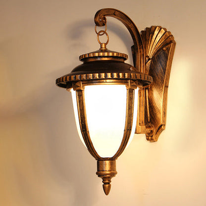 Aluminum 1-Light Outdoor Wall Sconce Garden & Balcony