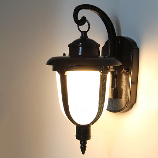 Aluminum 1-Light Outdoor Wall Sconce Garden & Balcony