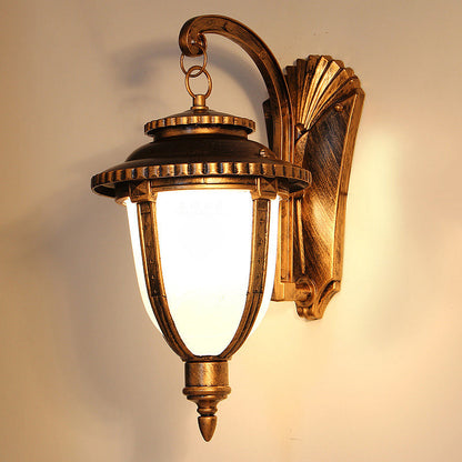 Aluminum 1-Light Outdoor Wall Sconce Garden & Balcony
