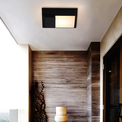 Aluminum & PC Rectangular Waterproof LED Outdoor Wall Light