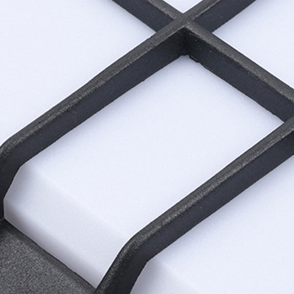 Aluminum & PC Grid-Shaped Waterproof LED Outdoor Wall Light