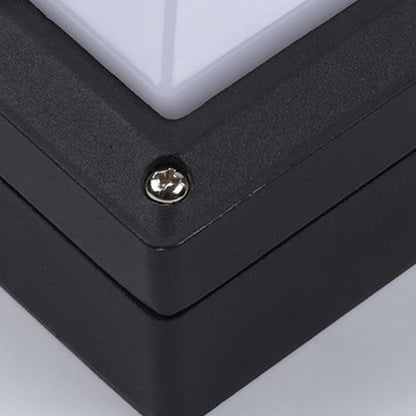 Aluminum & PC Square Waterproof LED Outdoor Wall Light