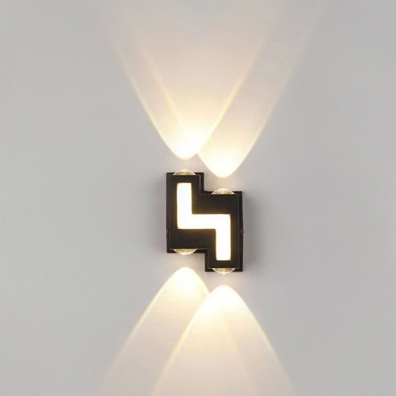 Waterproof Acrylic Stair-Shaped LED Outdoor Wall Light