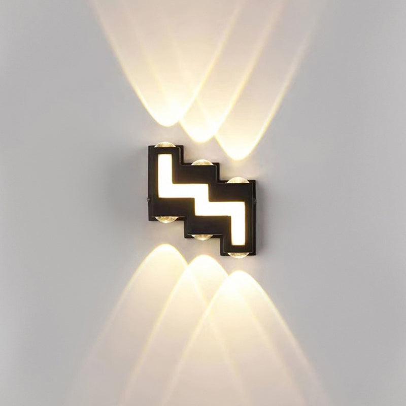 Waterproof Acrylic Stair-Shaped LED Outdoor Wall Light