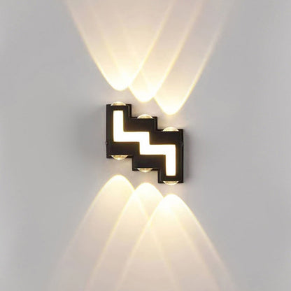 Waterproof Acrylic Stair-Shaped LED Outdoor Wall Light