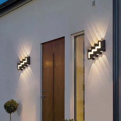 Waterproof Acrylic Stair-Shaped LED Outdoor Wall Light