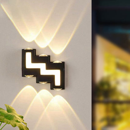 Waterproof Acrylic Stair-Shaped LED Outdoor Wall Light