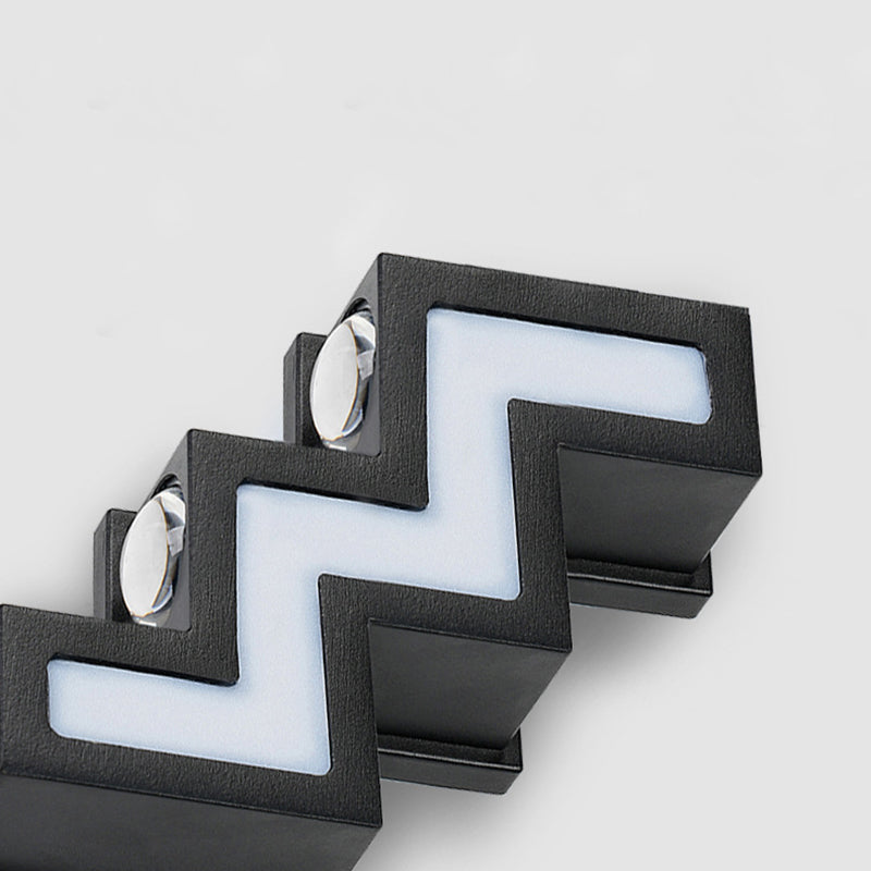 Waterproof Acrylic Stair-Shaped LED Outdoor Wall Light