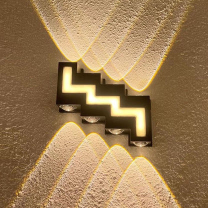 Waterproof Acrylic Stair-Shaped LED Outdoor Wall Light