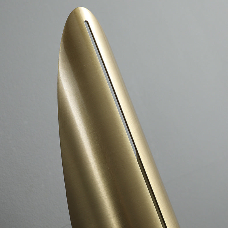 Copper Triangular Cylindrical 1-Light Wall Sconce Lamp