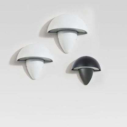 Aluminum Acrylic Semi-Circular Cone LED Wall Sconce Lamp