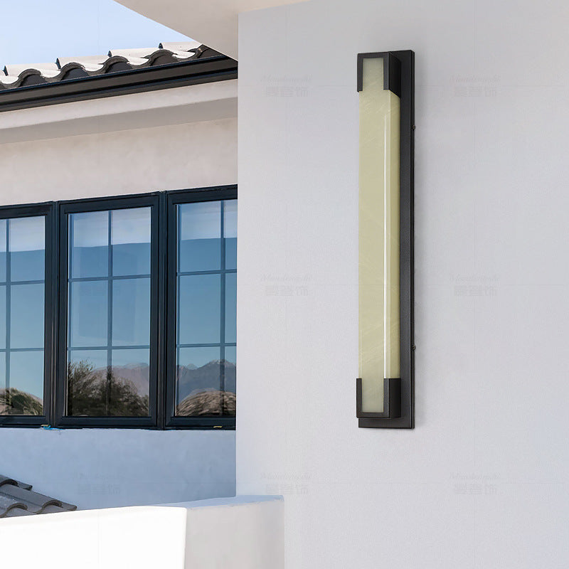 Stainless Steel Acrylic Rectangular LED Wall Sconce Lamp