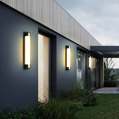 Stainless Steel Acrylic Rectangular LED Wall Sconce Lamp