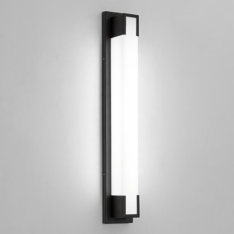 Stainless Steel Acrylic Rectangular LED Wall Sconce Lamp
