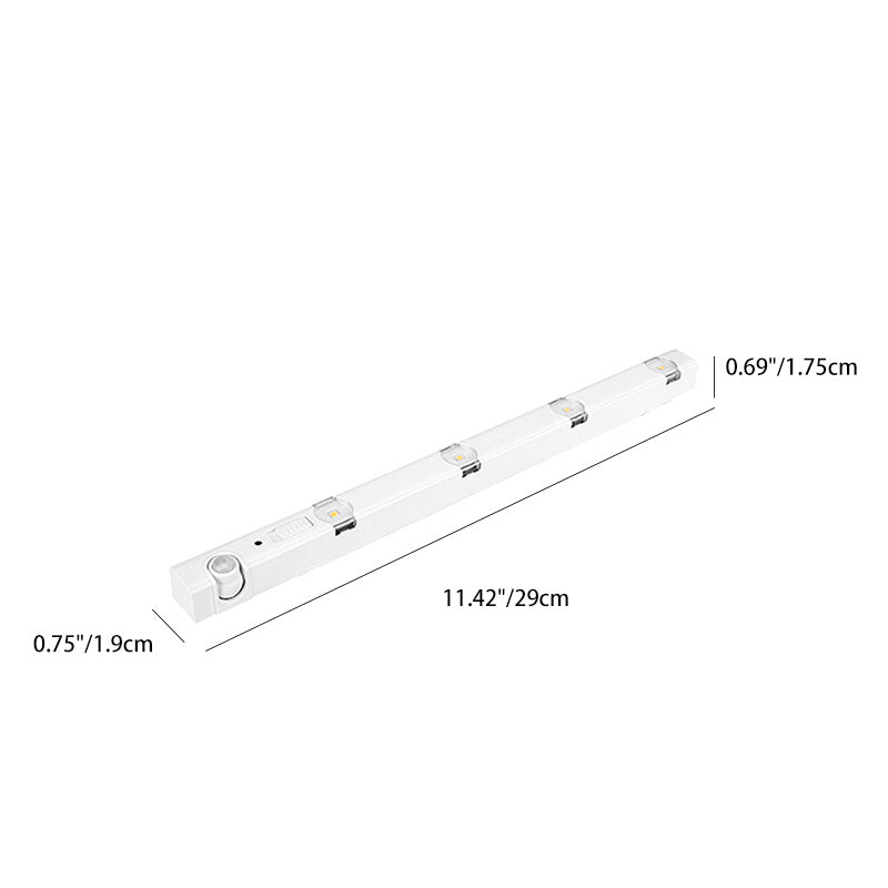 ABS & PC Rectangular LED Motion Sensor Night Light
