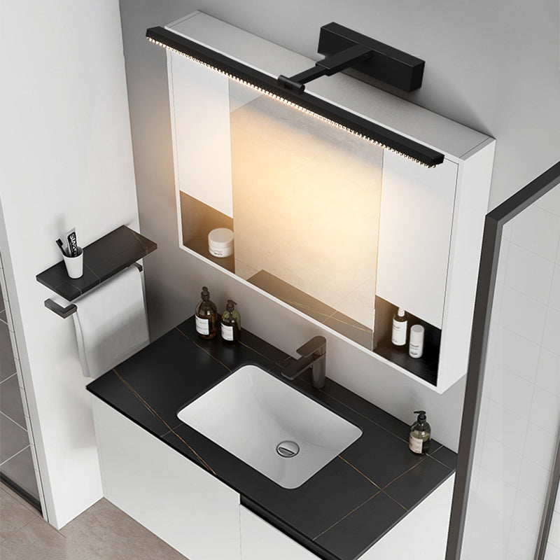 Adjustable Rectangular LED Vanity Light Wall Sconce Lamp