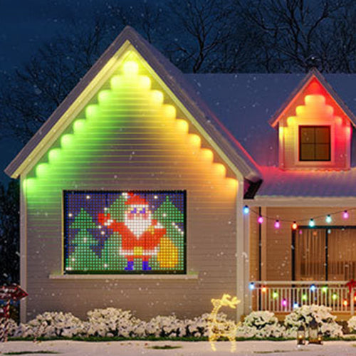 Permanent Outdoor Eaves LED Strip Lighting With App Control