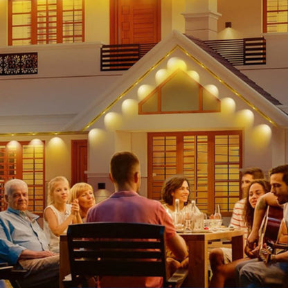 Permanent Outdoor Eaves LED Strip Lighting With App Control