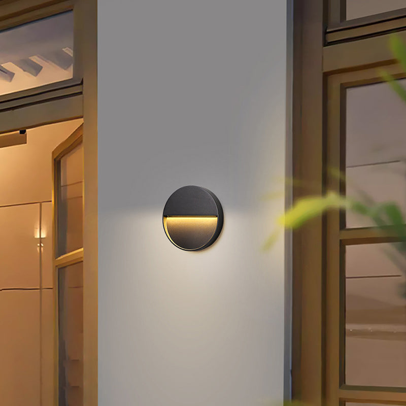 Waterproof Aluminum Round & Square LED Wall Sconce