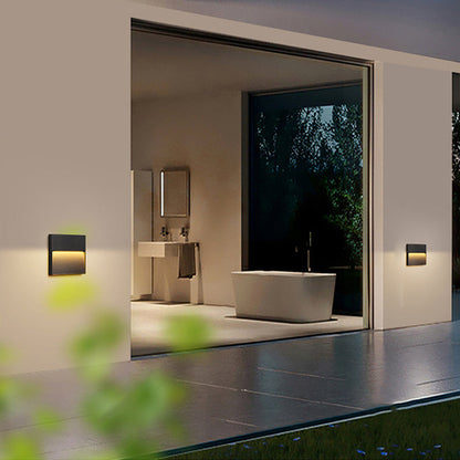 Waterproof Aluminum Round & Square LED Wall Sconce