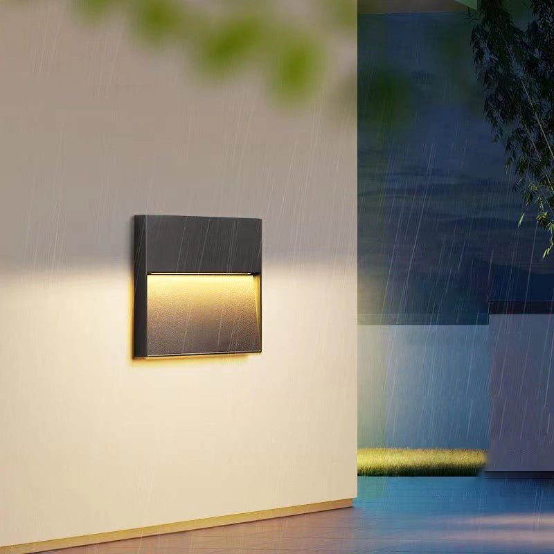 Waterproof Aluminum Round & Square LED Wall Sconce