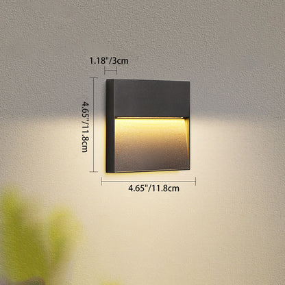 Waterproof Aluminum Round & Square LED Wall Sconce