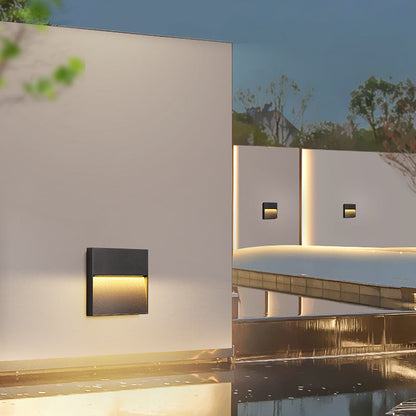 Waterproof Aluminum Round & Square LED Wall Sconce
