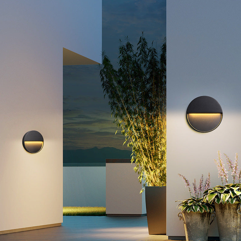 Waterproof Aluminum Round & Square LED Wall Sconce