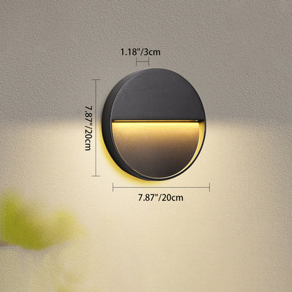 Waterproof Aluminum Round & Square LED Wall Sconce