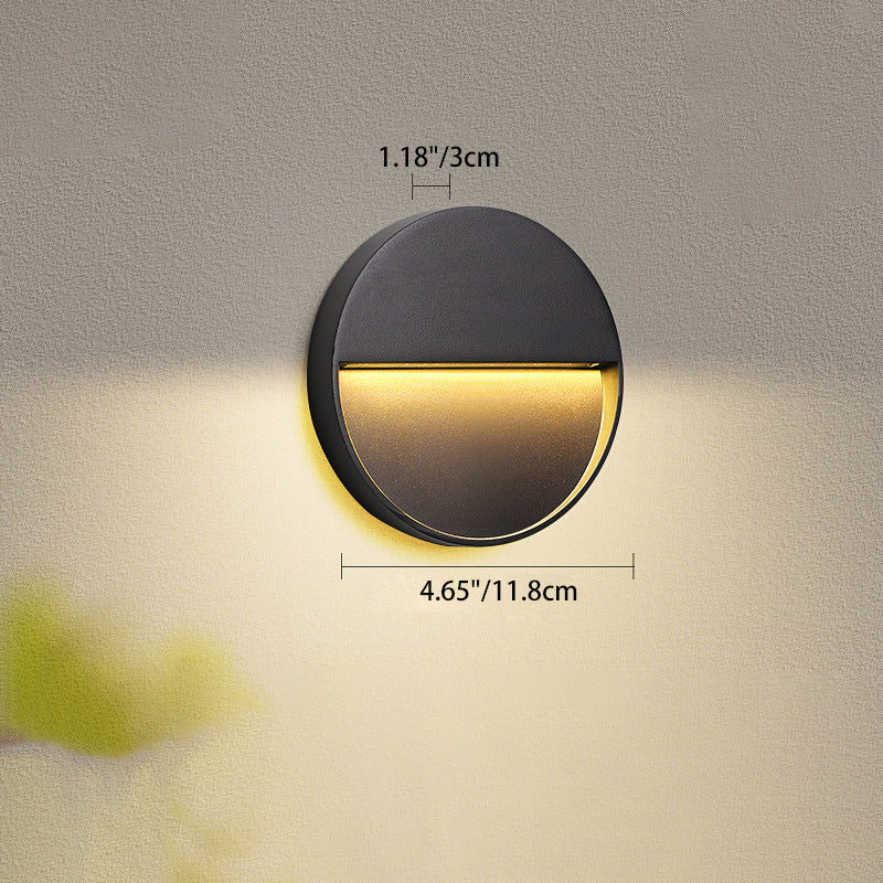 Waterproof Aluminum Round & Square LED Wall Sconce