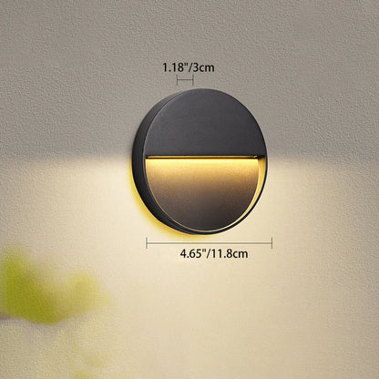 Waterproof Aluminum Round & Square LED Wall Sconce