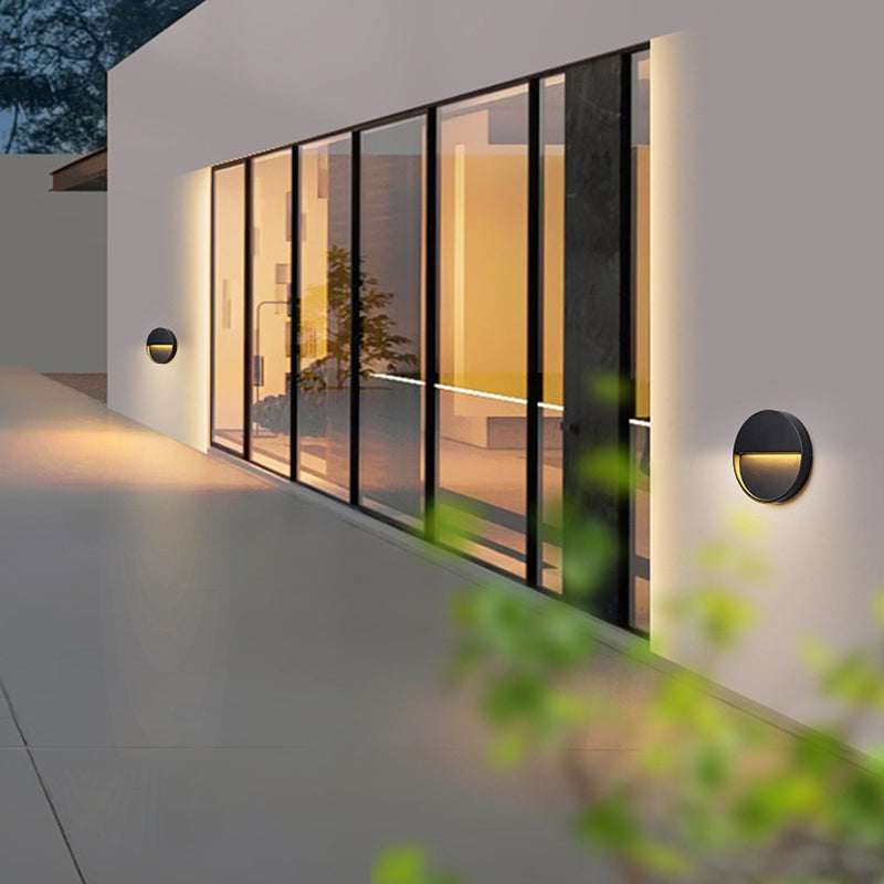 Waterproof Aluminum Round & Square LED Wall Sconce