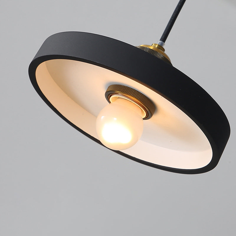 Nordic Metal & Resin Cylindrical 1-Light Wall Sconce Lamp