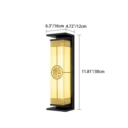 Stainless Solar & Waterproof LED Wall Sconce Lamp