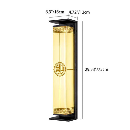 Stainless Solar & Waterproof LED Wall Sconce Lamp