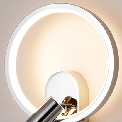 Aluminum LED Wall Sconce Lamp With Adjustable Spotlight