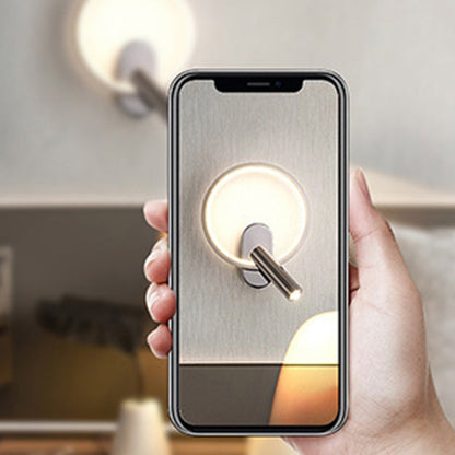 Aluminum LED Wall Sconce Lamp With Adjustable Spotlight