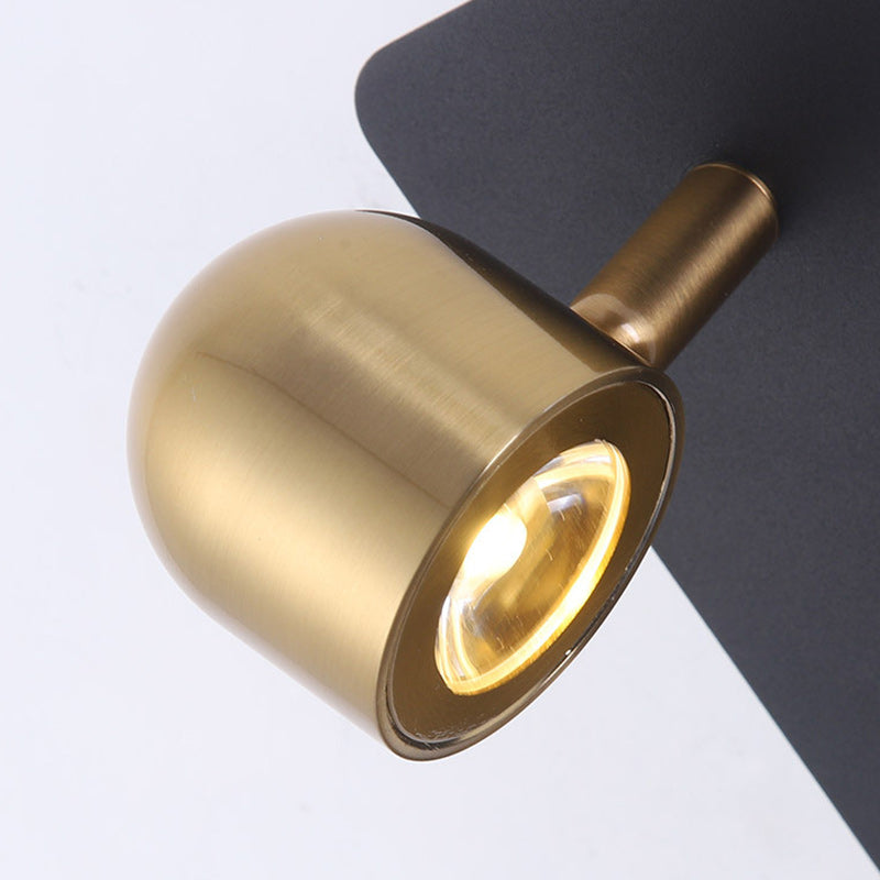 Iron & Aluminum Round Rectangular LED Wall Sconce Lamp