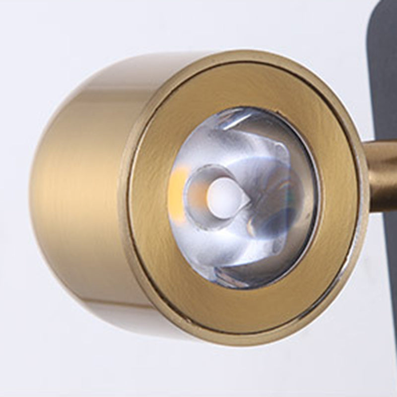 Iron & Aluminum Round Rectangular LED Wall Sconce Lamp