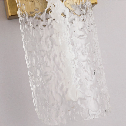 Scandinavian Water Wave Cylinder LED Wall Sconce Lamp