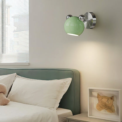Creative Iron Cartoon Bear Kids LED Wall Sconce Lamp