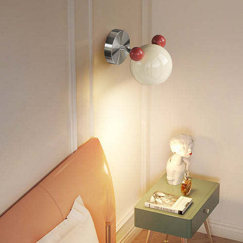 Creative Iron Cartoon Bear Kids LED Wall Sconce Lamp