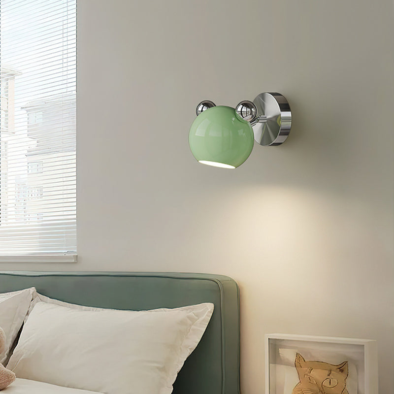 Creative Iron Cartoon Bear Kids LED Wall Sconce Lamp