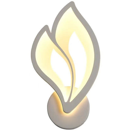 Art Deco Acrylic Aluminum Iron Petal LED Wall Sconce Lamp