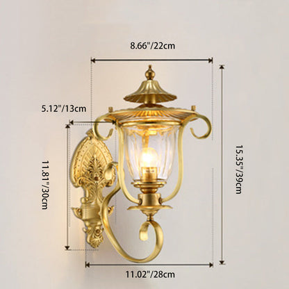 Scandinavian Curved Round 1/2-Light Wall Sconce Lamp